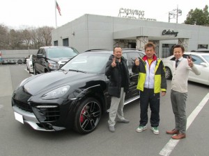 愛知県名古屋市のV様に 新車 ポルシェ カイエンターボ AWD CARACTERE WIDEBODY をご納車させて頂きました。