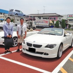 愛媛県にお住いのT様にBMW 650I カブリオレ ALPINA左ハンドルをご納車させて頂きました。