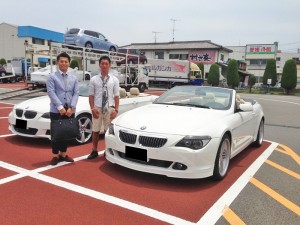 愛媛県にお住いのT様にBMW 650I カブリオレ ALPINA左ハンドルをご納車させて頂きました。