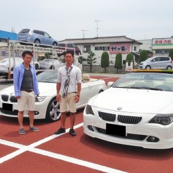 愛媛県にお住いのT様にBMW 650I カブリオレ ALPINA左ハンドルをご納車させて頂きました。