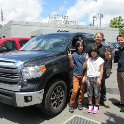 長野県中野市のM様に 新車 USトヨタ タンドラ クルーマックス SR5 をご納車させて頂きました。