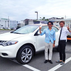京都府のK社長に 日本未発売モデル 2014y USニッサン ムラーノ  クロスカブリオ  AWD をご納車させて頂きました。