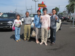 埼玉県比企郡のA様に クライスラー 300Cをご納車させて頂きました。