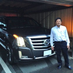 静岡県のO様に 新車 2015y キャデラック エスカレードESV プレミアム をご納車させていただきました。