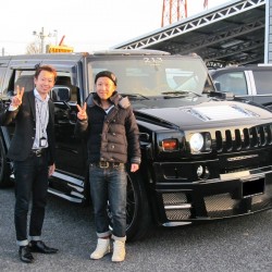 千葉県のY様に ハマー H2  AWD TYPE-G フルカスタム 雑誌L/Sカバーカーをご納車させて頂きました。