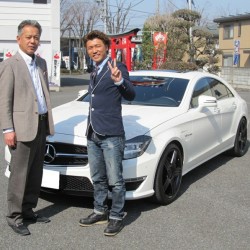 地元所沢市のK社長に メルセデスベンツ AMG CLS63をご納車させていただきました。