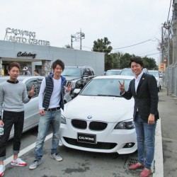 地元所沢のN様にBMW 525I  MスポーツPKGをご納車させて頂きました。