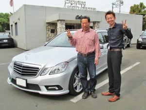 埼玉県のY社長に、メルセデスベンツ E350 ブルーテックをご納車させて頂きました。