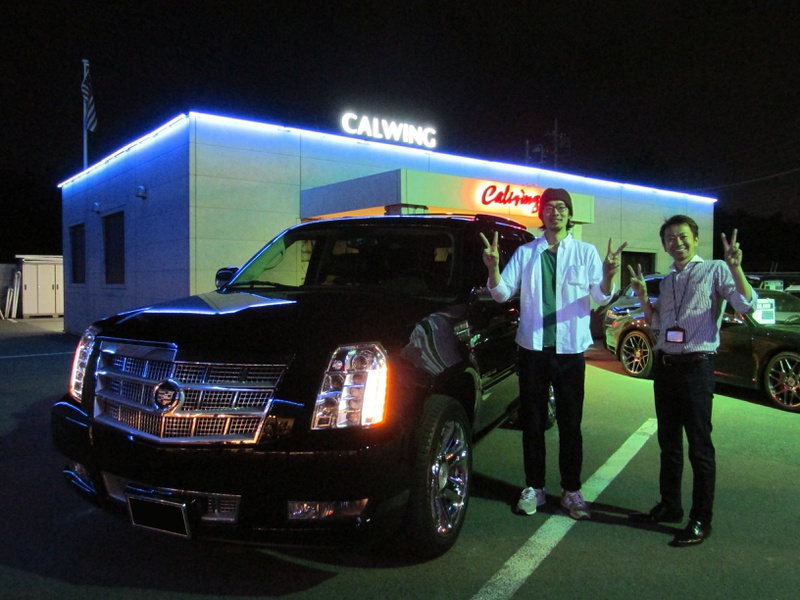 埼玉県のK社長に キャデラック エスカレード プラチナム AWDをご納車させて頂きました。