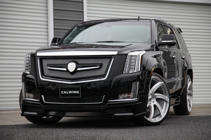 東京都のi社長様に 新車 エスカレード Next Nation ワイドボディをご納車させて頂きました Calwing キャルウイング