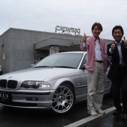 KS様にBMW E46 をご納車させて戴きました。