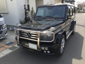 2台目のご購入有難うございます! 千葉県のK社長に メルセデスベンツ G500 ARTをご納車させていただきました。
