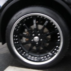 H様にインフィニティFX45をご納車させて頂きました。 with ハイパーフォージド HF213Rブラックディスク