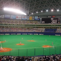 中日ドラゴンズ 川井 進投手よりナゴヤドーム試合観戦にご招待いただきました。