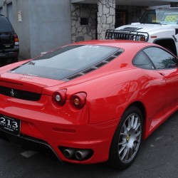 フェラーリ F430 にお乗りのI様が遊びに来てくださいました。