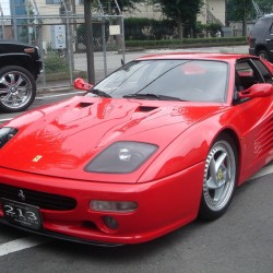 フェラーリ F430 にお乗りのI様が遊びに来てくださいました。