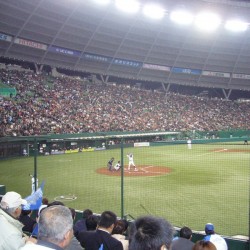 プロ野球日本シリーズ第4戦 埼玉西武ライオンズ 石井一久投手よりご招待いただきました。