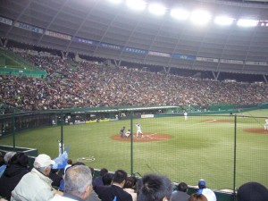 プロ野球日本シリーズ第4戦 埼玉西武ライオンズ 石井一久投手よりご招待いただきました。