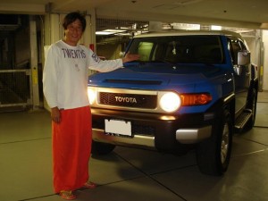 スポーツコメンテーター・元読売ジャイアンツ宮本和知さんの愛車を点検でお預かりさせて頂き、ご納車させて頂きました。