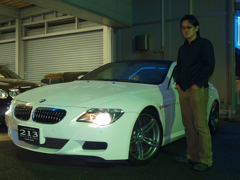 埼玉のW様に BMW M6 アルピンホワイト をご納車させていただきました。