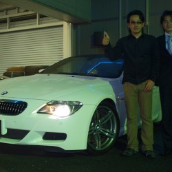 埼玉のW様に BMW M6 アルピンホワイト をご納車させていただきました。