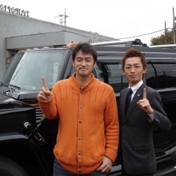 埼玉西武ライオンズ 野田浩輔選手が愛車のハマーH2に乗ってご来店してくださいました。
