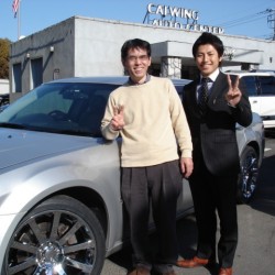 300Cにお乗りのI様にSRT8タイプホイールをオーダーいただき、装着させていただきました。