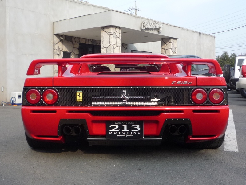 在庫有】 フェラーリF512M 天張り 黒革 adnd.in