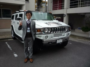 香川県にお住まいのK様にハマーH2をご納車させて頂きました。