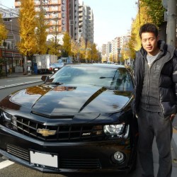 読売ジャイアンツ 亀井義行選手に シボレー 新型カマロ 2SSをご納車させていただきました。