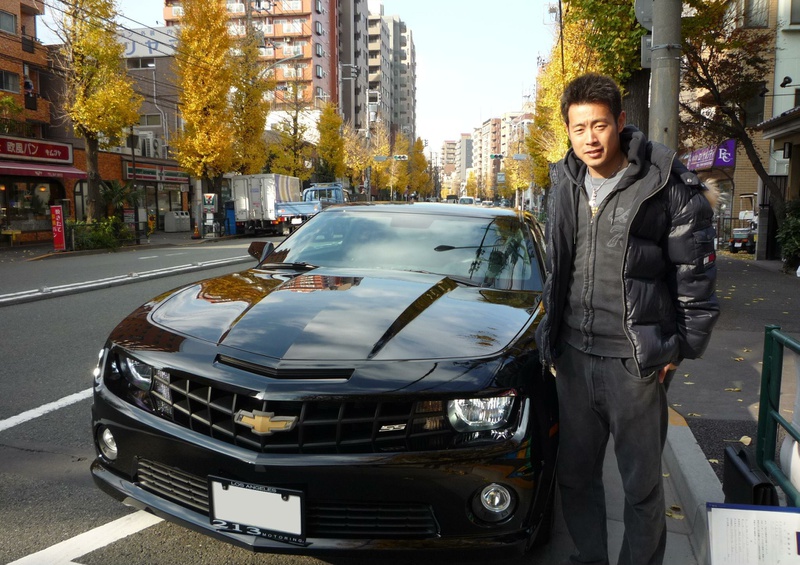 読売ジャイアンツ 亀井義行選手に シボレー 新型カマロ 2SSをご納車させていただきました。