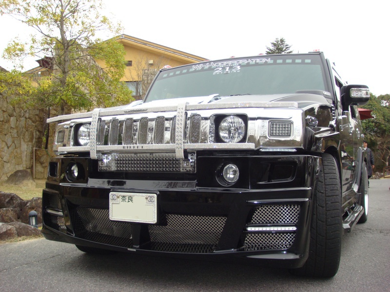 あの111モニターの超有名車! 奈良県にお住まいのBOSSさん ハマーH2 に