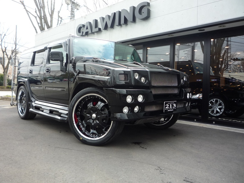 大阪府大阪市のE様に ハマー H2 213ブラックエディションをご納車させ