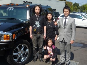 埼玉県朝霞市にお住まいのK様に 2006y ハマー H3 新車並行 をご納車させて頂きました。