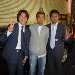 元東京ヴェルディ/日本代表  FC琉球の永井秀樹選手のお手伝いをさせていただきました。