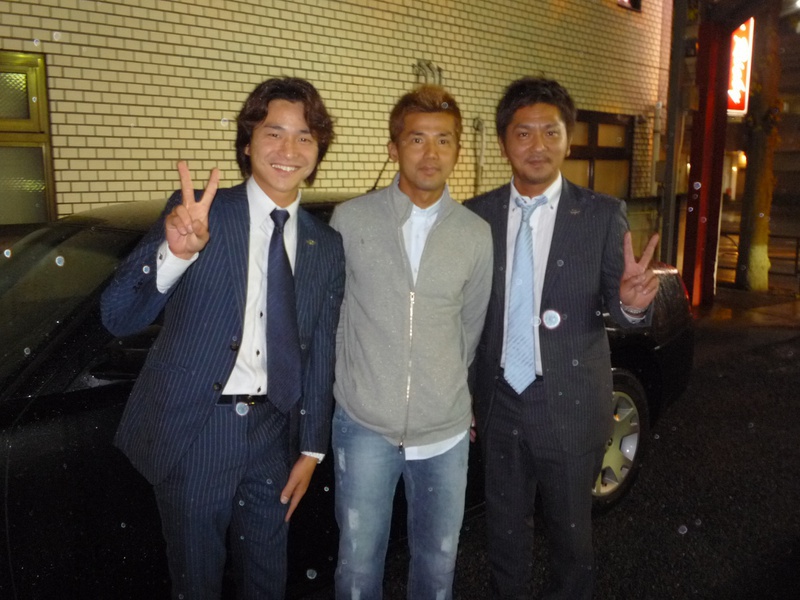 元東京ヴェルディ/日本代表  FC琉球の永井秀樹選手のお手伝いをさせていただきました。