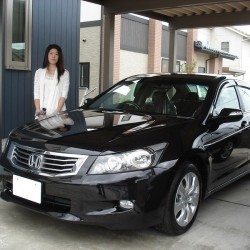 これで2台目となります! 富山県射水市のM様に 新車 ホンダ インスパイア をご納車させていただきました。