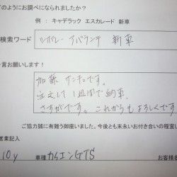 埼玉県久喜市にお住まいのK様に 新車 ポルシェ カイエン GTS をご納車させていただきました。