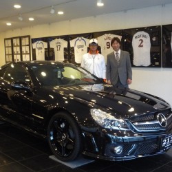 埼玉西武ライオンズ 平尾博嗣選手に メルセデスベンツ SL550 をご納車させていただきました。