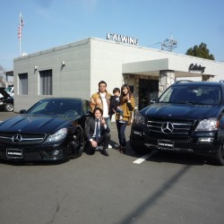 埼玉県坂戸市にお住まいのH社長に 2010y メルセデスベンツ SL550 AMGワイドバージョン を御納車させて頂きました。
