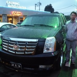 東京都文京区にお住まいのO様にキャデラックエスカレード ネクストネーションをご納車させて頂きました。
