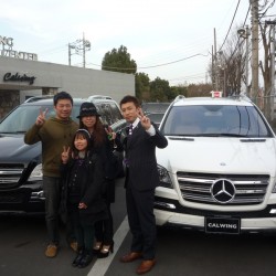 東京都板橋区にお住まいのM社様に 新車 2011y メルセデス ベンツ GL550 AMGワイドバージョンをご納車させて頂きました。