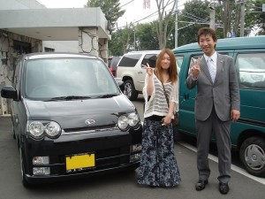 地元 所沢市にお住まいのS様に ダイハツ ムーヴ カスタム をご納車させて頂きました。