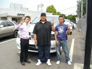 埼玉県川越市にお住まいのO様に 新車 2011y ダッジ ラムトラック スポーツパッケージ クルーキャブ AWD をご納車させていただきました。