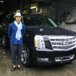 東京都世田谷区にお住まいのI様に 新車 キャデラック エスカレード プラチナム をご納車させて頂きました。