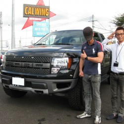 神奈川県横須賀市にお住まいのM様に 新車フォード F-150 SVT ラプターをご納車させて頂きました。