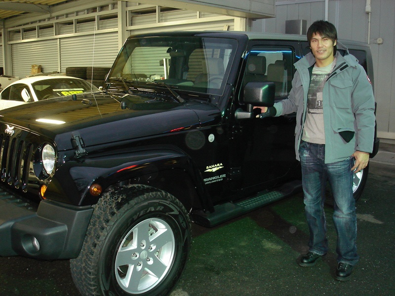 東京ヤクルトスワローズ 米野智人選手にJEEP ラングラー アンリミテッド サハラ をご納車させていただきました。