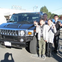 東京都東久留米市にお住まいのS様に2005y ハマーH2 をご納車させて頂きました。