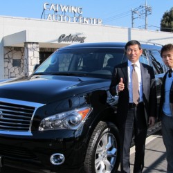 東京都八王子市にお住まいのW社長に、新車 2012y インフィニティー QX56をご納車させて頂きました。