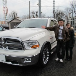 埼玉県入間市にお住まいのT様に2009y ダッジ ラム ビッグホーンPKGをご納車させて頂きました。